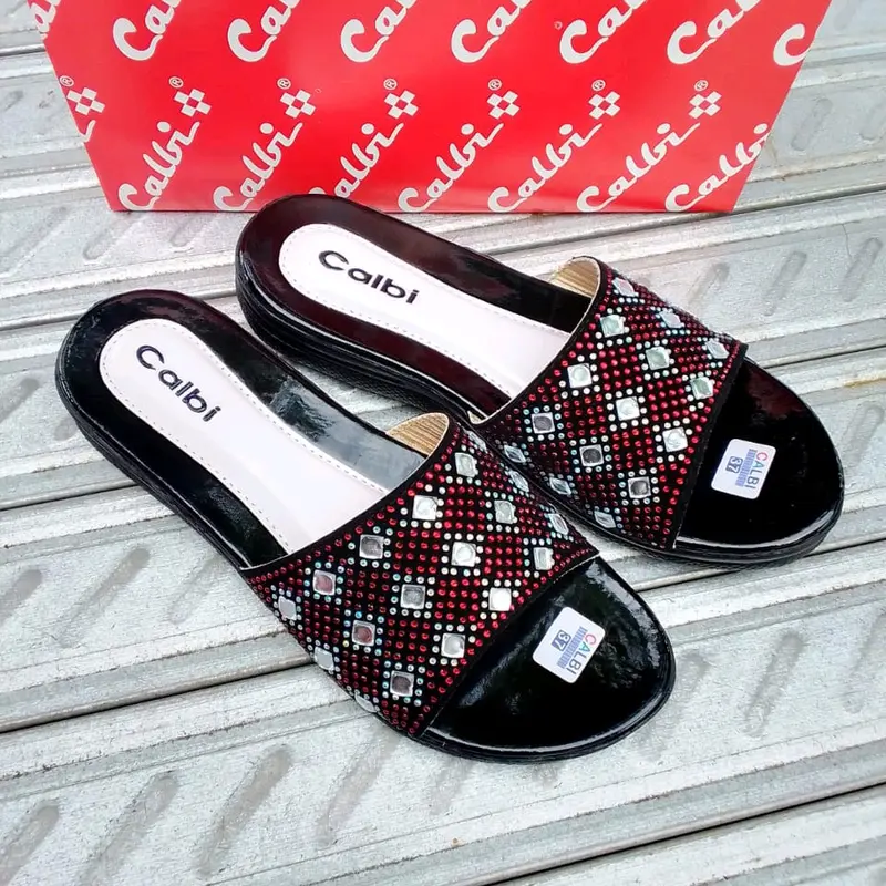 SANDAL WANITA CALBI TEPLEK Luar Ruang 1
