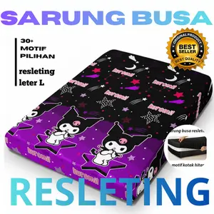 Sarung Busa Resletingan Katun halus ukuran 1,2,3,4 motif KUROMI DIAMON BLUE DORAEMON GALAXY termurah Terlaris pembayaran COD sprei resleting dengan Resleting L untuk pemasangan mudah dan praktis