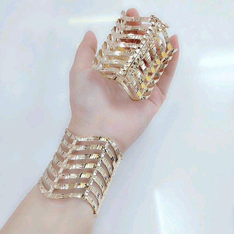  Vòng tay ống gợn sóng đồng đỏ không xi màu miền tây 