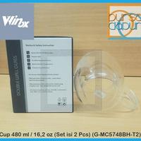 Gambar Winox Double Wall Glass Cup 480 ml (16,2 oz) - Set 2 Pcs dari Bursa Dapur Mall Kota Administrasi Jakarta Barat 4 Tokopedia