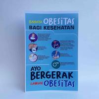 Gambar Poster Kesehatan - Poster Obesitas, Bergerak Cegah Obesitas - Not Specified dari Sahabat Sejasa Kab. Sleman 1 Tokopedia