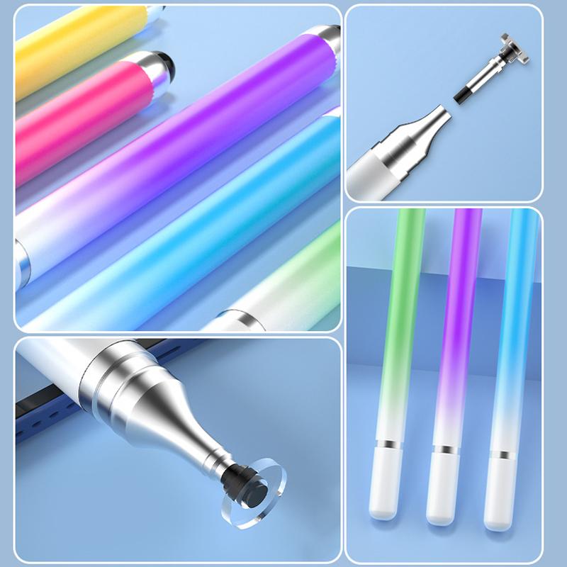 【COD】Terbaru Pen Sentuh Kepala Ganda Warna Gradien Pen Tulis Tangan Tablet Ponsel Edit Lukisan Pen Kapasitif 【COD】Terbaru Pen Sentuh Kepala Ganda Warna Gradien Pen Tulis Tangan Tablet Ponsel Edit Lukisan Pen Kapasitif