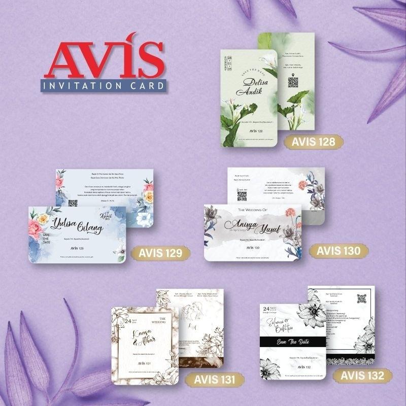 Undangan Pernikahan AVIS 132 Elegan Modern Paket Lengkap 100 PCS Gratis Label & Plastik - JanjiKita | Default