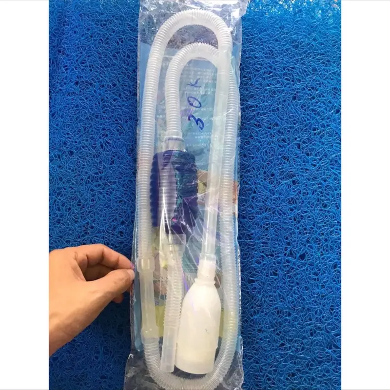Ống bóp tay thay nước bể cá có van và không có van loại tốt 6