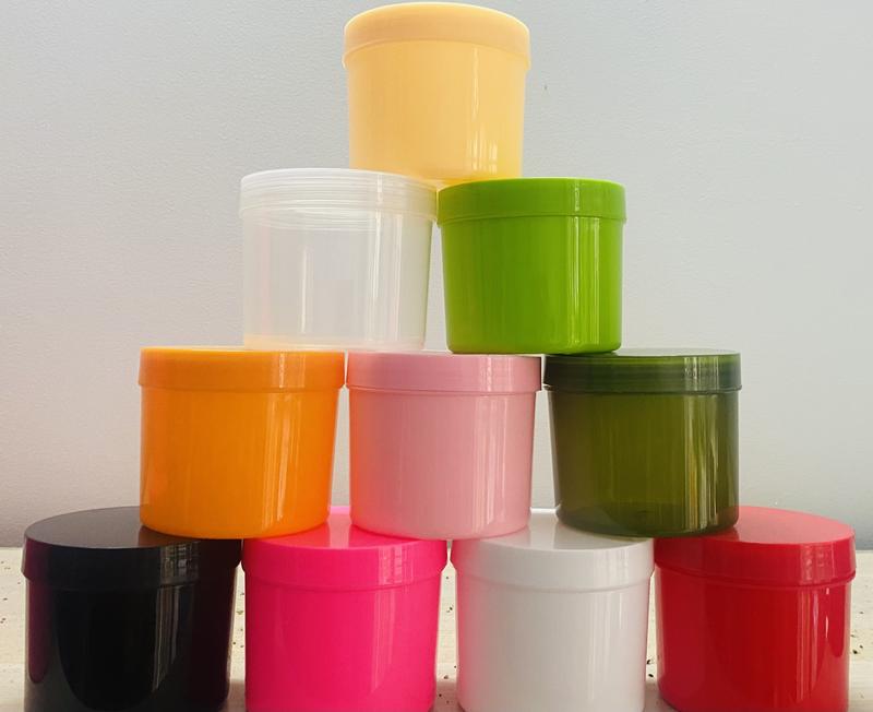 Combo 10 hộp đựng kem 500g nhiều màu sắc - Hàng chất lượng giá rẻ tại Shop Nga Phan - Đựng Gia Vị