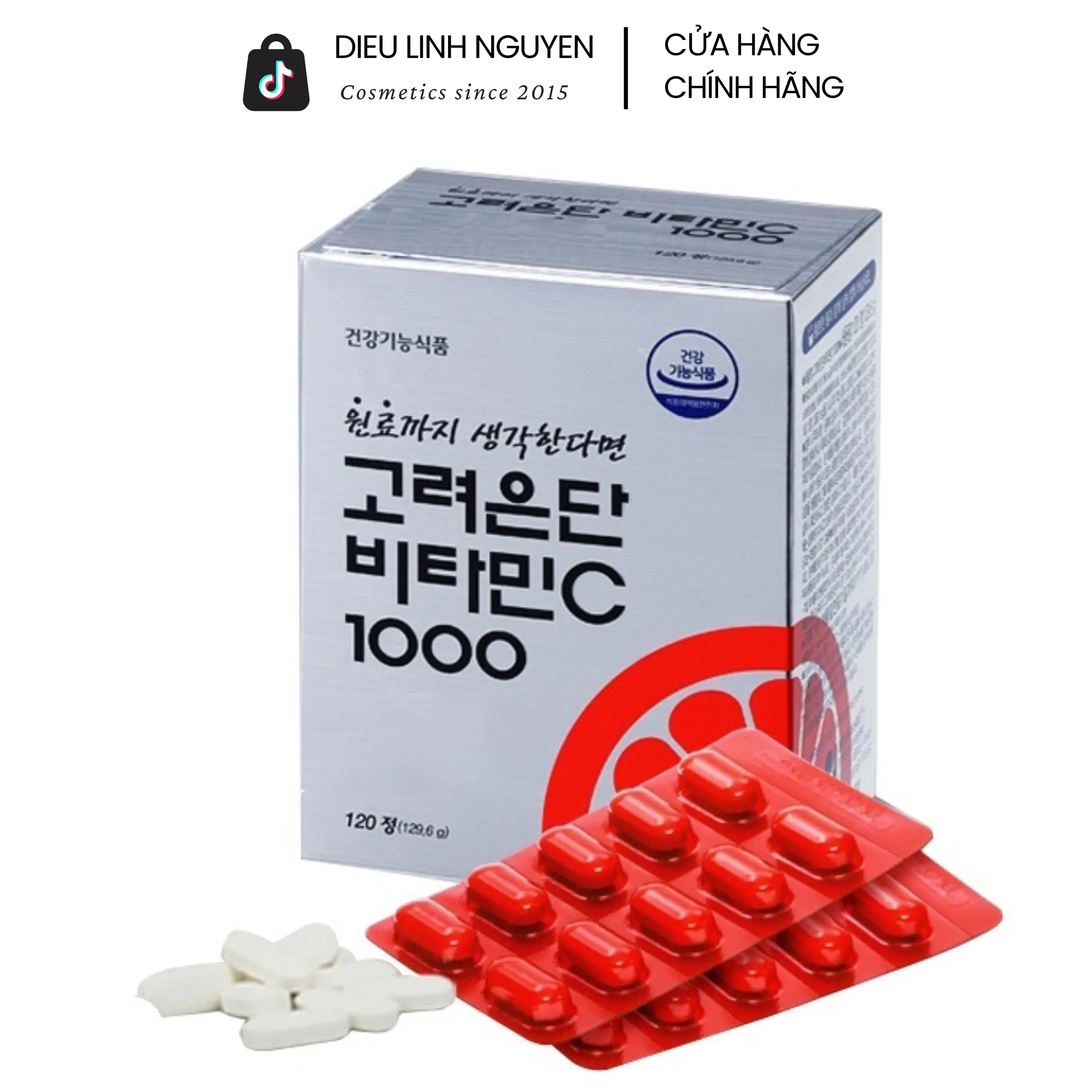 Viên uống Vitamin C Eundan 1000mg 120v [làm đẹp, chăm sóc sức khỏe]