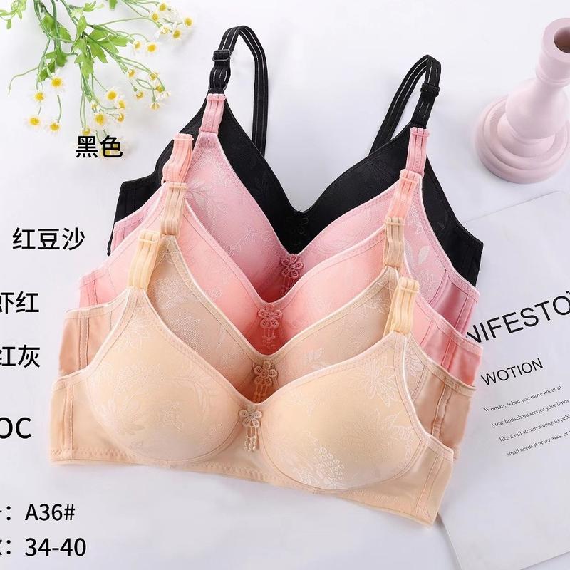   A55 Hàng Loại 1  Combo 3 Áo Lót Cotton Không Gọng Không Độn Mỏng Nhẹ Không Gọng Ôm Nâng Tạo Khe Đẹp Thoải Mái Thoáng Mát Women 