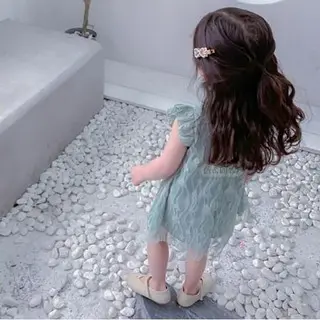 Dress Baju Cheong Sam Anak Perempuan Satin Elegan Simple Cantik Murah Import [CH02] 4