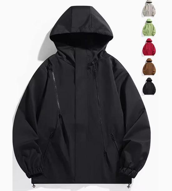 Áo khoác gió Quân còi 1988 Nam nữ MÃ AG -208 Fom rộng 45- 90kg mùa thu đông Menswear Jacket