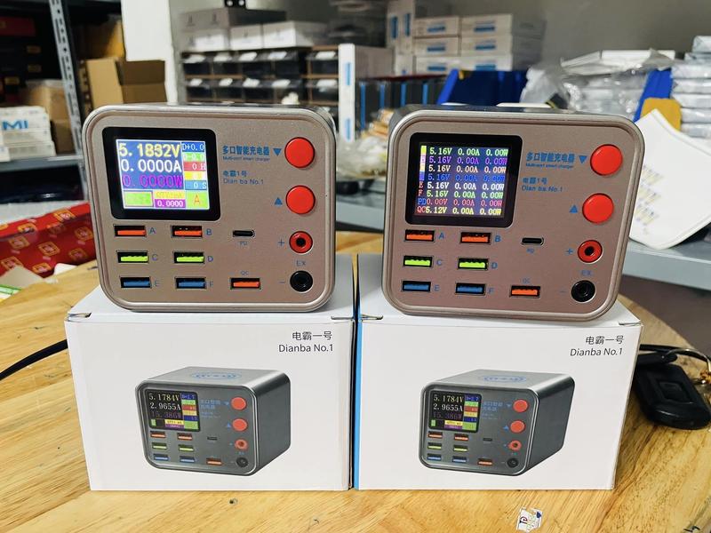 Bộ sạc 8 cổng Dianba liền sạc không dây