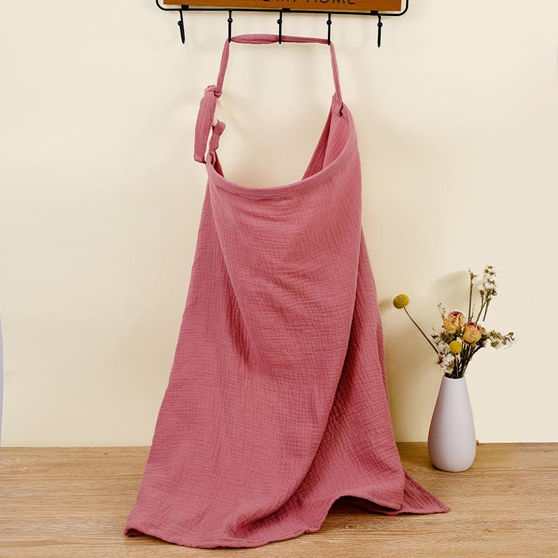 Product Introduction of Cotton Breathable Breastfeeding Cover Mother Outdoor Nurse Cloth Adjustable Privacy Breastfeeding Apron Baby Feeding Nursing 12