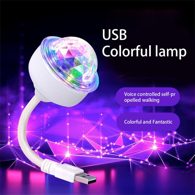 USB Automatic Rotating LED Projection Light/Mini LED Projection ...