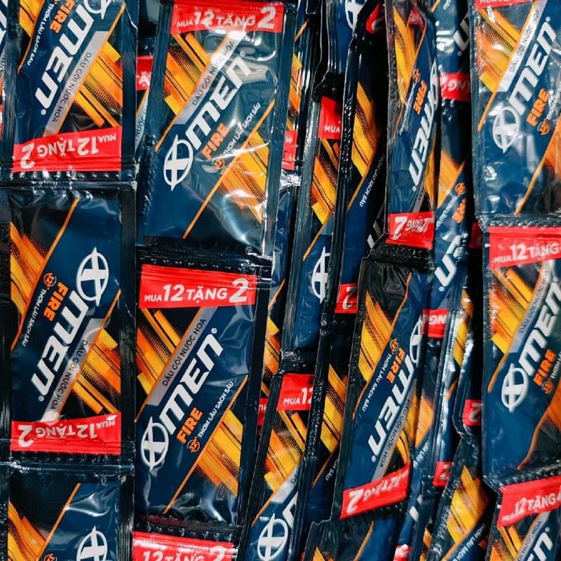 Combo 5 Dây Dầu Gội Xmen FIRE Hương Nước Hoa
