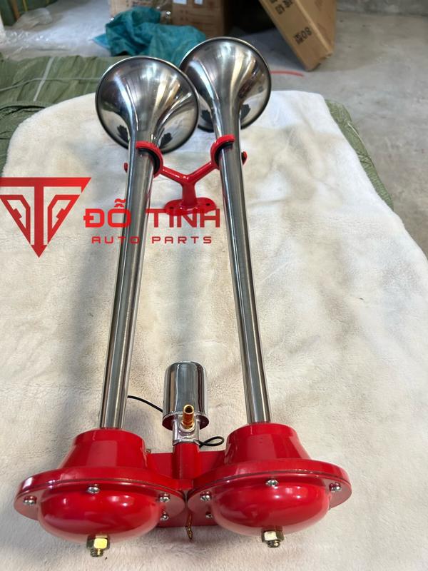 Bộ còi hơi Thái Lan. Còi hơi ô tô xe tải có bình hơi Thái Dúi