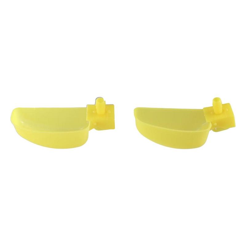 12Pcs Cage Accessories Automatic Quail Drinking Bowl Plastic Suspension Bird Waterer Feeder Practical Convenient Drinking Cup Bowl Duck 6