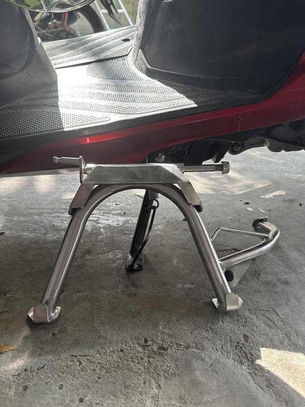 Phụ tùng, Phụ kiện chống đứng inox 304 salaya các dòng xe như Ex150, Vario, Fuled v.v