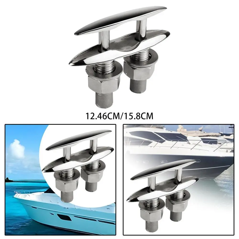 Stainless Steel Dock Cleat Deck Hardware for Yachts Boat Kayak Boat