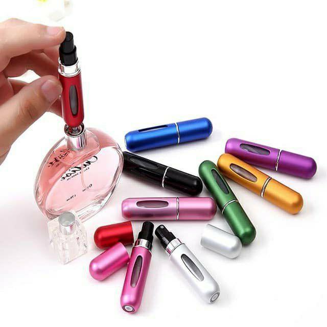 Chai chiết nước hoa trực tiếp 5ml du lịch, nhỏ gọn bỏ túi xách văn phòng, công tác tiện lợi ống  chiết  nước  hoa 2