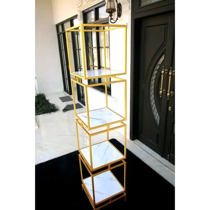 meja tamu aestetik / meja mewah / Rak Balok | Rak unik | Rak aestetik | Rak mewah Furniture 0