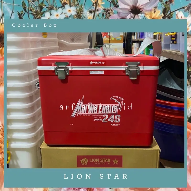 LION STAR - Marina Cooler Box 24S / 22 Liter - (Tempat Penyimpanan Es) 2