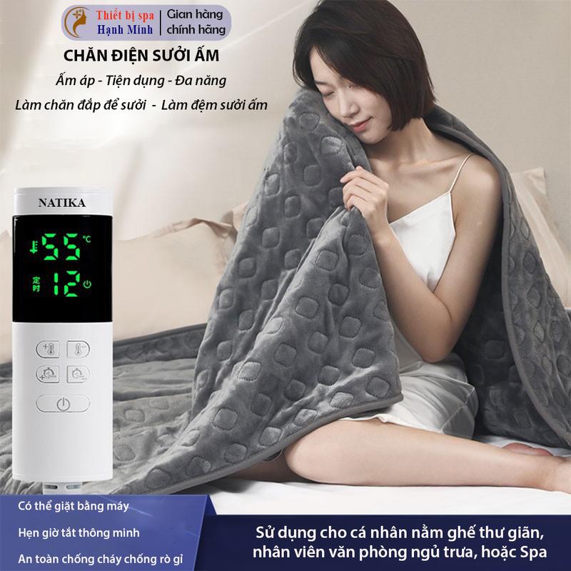 Chăn Điện NATIKA công suất 115W dùng để đắp. Chăn sưởi, đệm điện, nệm sưởi 1