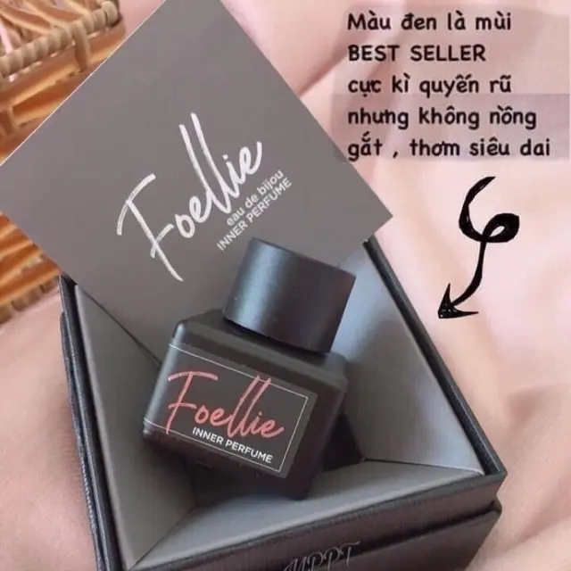 Nước Hoa Foellie Eau De Inner Beauty Perfume 5ml - Hộp Vỏ Đen - Betty Cosmetic