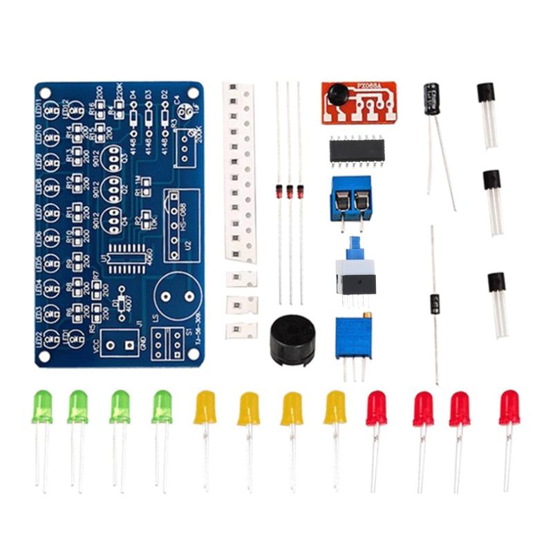 【Ready Stock】 DIY Flashing LED Kit Electronic Circuits Multivibrator ...