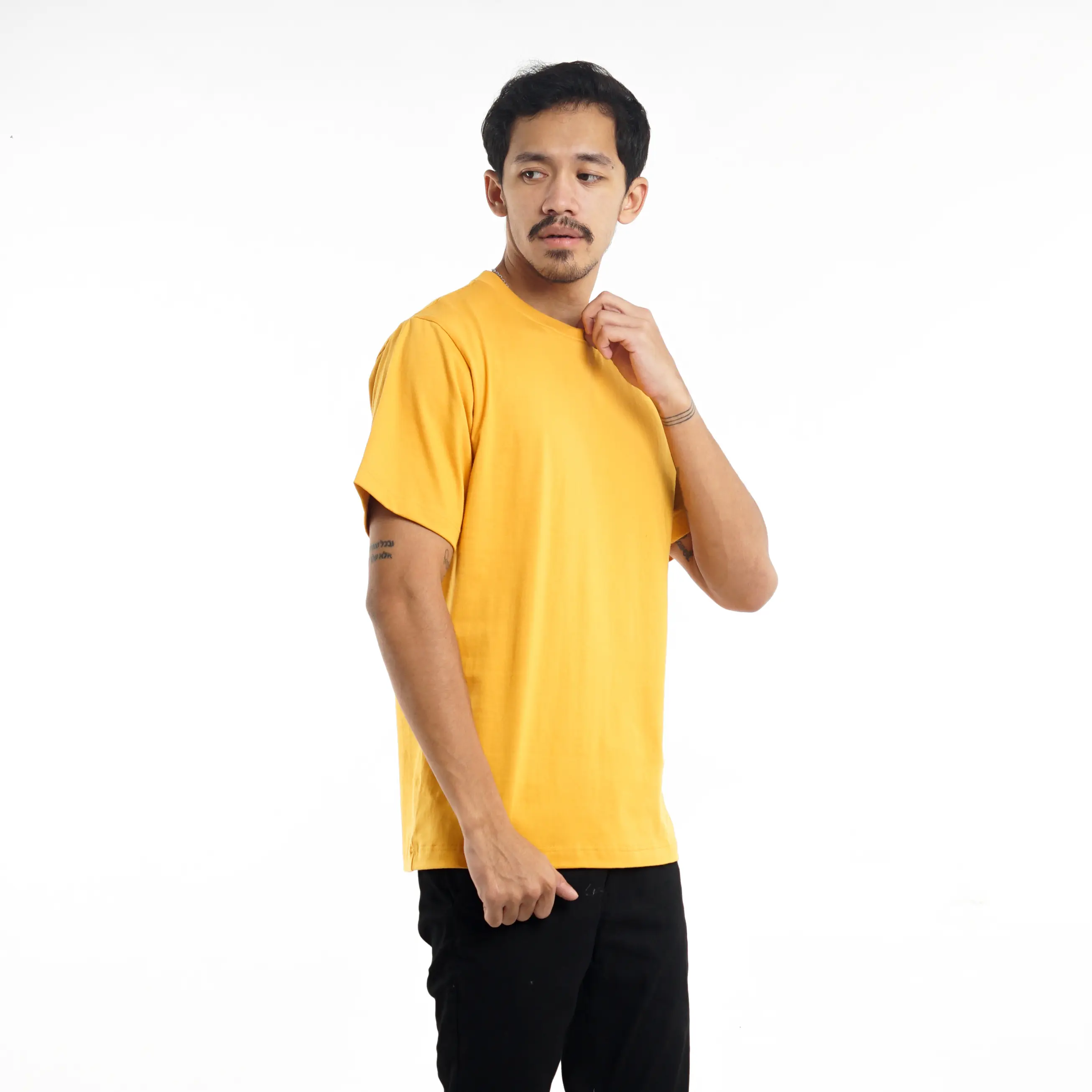 Kaos Baju Dewasa Unisex Pria Wanita Polos Bahan Cotton Combed Premium 24S Elastis Nyaman Menyerap Keringat Banyak Pilihan Warna Raffatire Original Basic Bulat