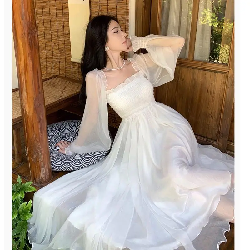 Korean White Civil Wedding Dress White Elegant Banquet Dresses 003 - TikTok Shop Philippines Korean White Civil Wedding Dress White Elegant Banquet Dresses 003 - TikTok Shop Philippines