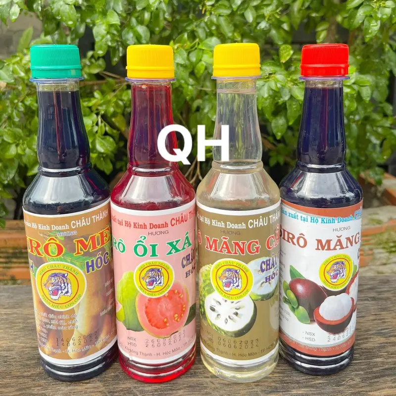 Siro Châu Thành Hương Ổi Xá Lị 400ml 4