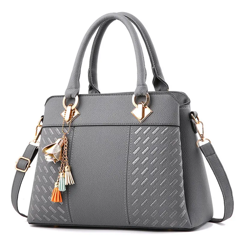 Wholesale Women's Bags 2025 Autumn Winter New Women's Handbag Large Capacity Middle-aged Mom Bag Single Shoulder Crossbody Bag Trendy