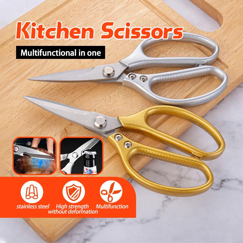 Kéo cắt gà kéo làm bếp nội địa nhật đa năng SK5 siêu chắc,kéo thép không gỉ cho nhà bếp,kéo xương gà mạnh mẽ 0
