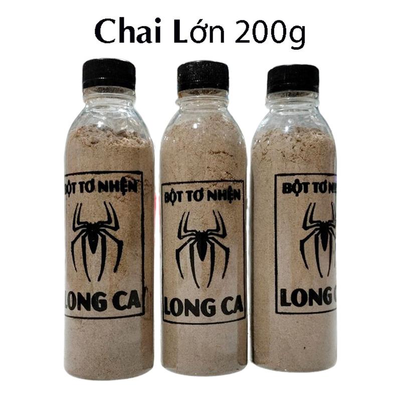 COMBO 3 Chai Tơ Nhện Mỗi Chai 200g, Bột Tơ Nhện Long Ca, Bột Tạo Rong Đi Câu Fishing Bắt Cá Câu Cá
