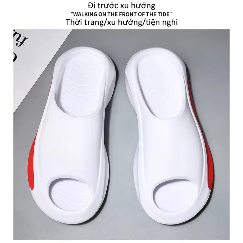 EVA Dép ngoài trời! Sandals bãi biển! Mùa hè thời trang chống trượt dép nam dép trong nhà dép nữ dày đế dép Slipper Hoa 6