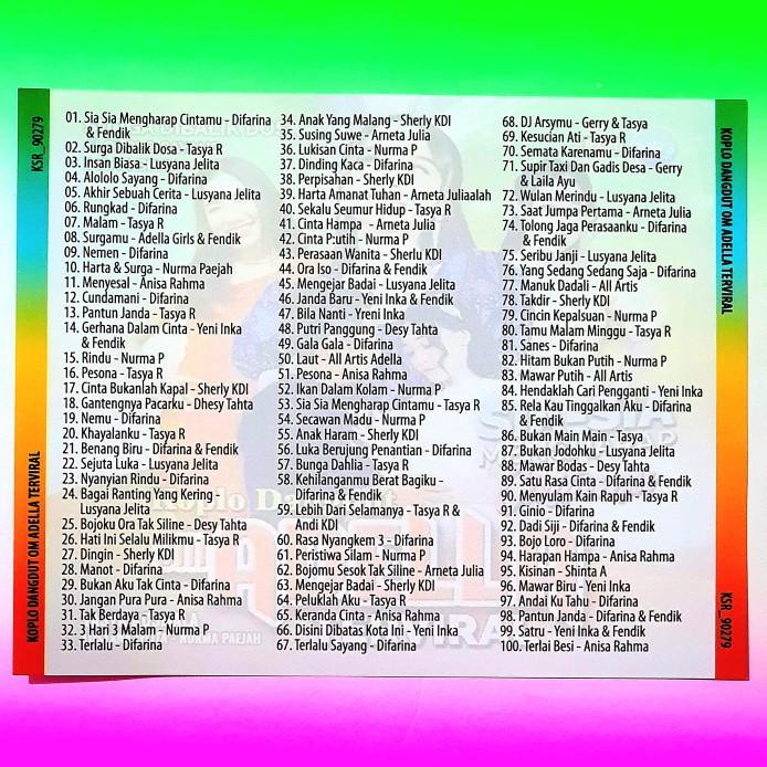 Product Introduction of KASET MP3 MUSIK LAGU DANGDUT KOPLO OM.ADELLA TERBARU -KASET MP3 AUDIO MOBIL LAGU DANGDUT ADELLA TERVIRAL 2