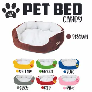 Tempat tidur anjing kucing pet bed kasur ranjang bantal kucing 60x40 Tempat Tidur Kucing Disesuaikan Kasur Kucing dua Kegunaan Kucing Bantal Alas Tidur Hewan