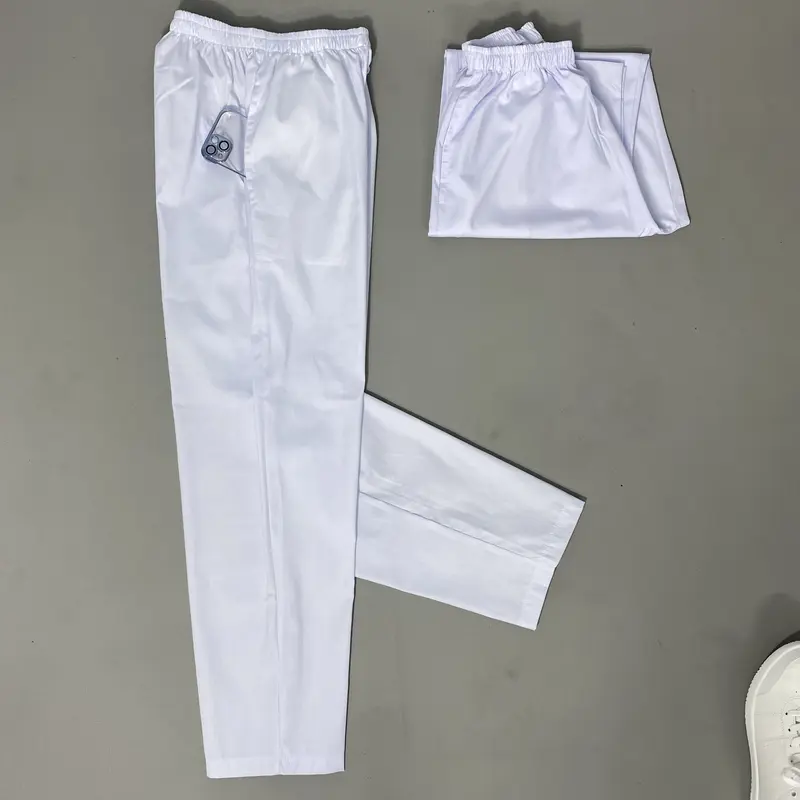 Quần Blouse CAO CẤP Trắng Trơn, Quần Bluose Y Tế dành cho Bác Sĩ, Y Tá, Dược Sĩ, Điều Dưỡng 3