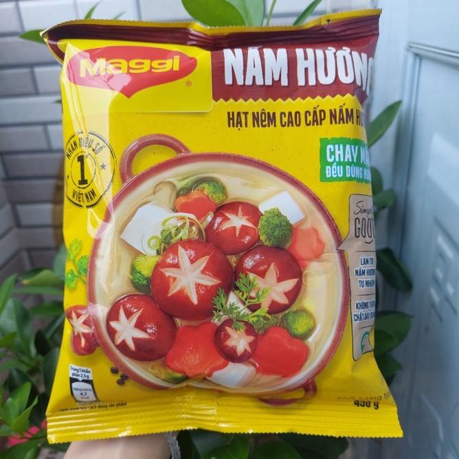 Hạt nêm Maggi nấm hương gói 450g -Gia vị Maggi