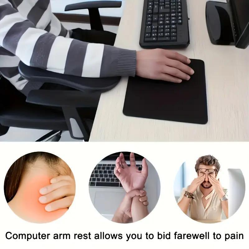 Ergonomic Adjustable Handrail Expander, Comfortable Keyboard & Mouse Elbow & Wrist Support, Perfect for Office and Gaming 6