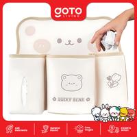 Gambar Goto [COD] Vilo Car Seat Organizer Leather Tas Jok Kulit Mobil Multifungsi - CS01 LUCKY BEAR dari Goto Living Kota Tangerang 4 Tokopedia