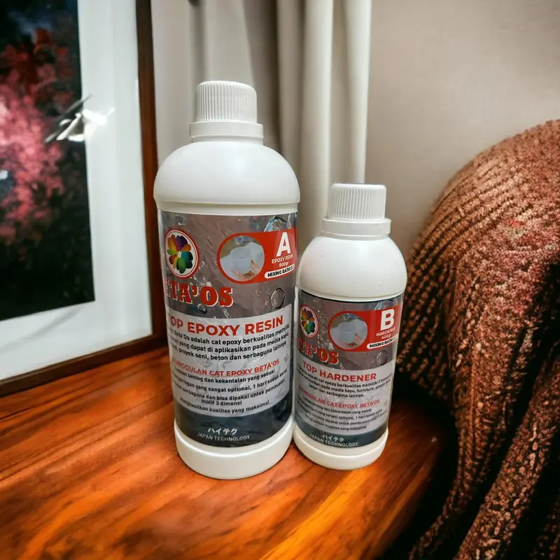paket cat epoxy resin dan hardener betaos 2