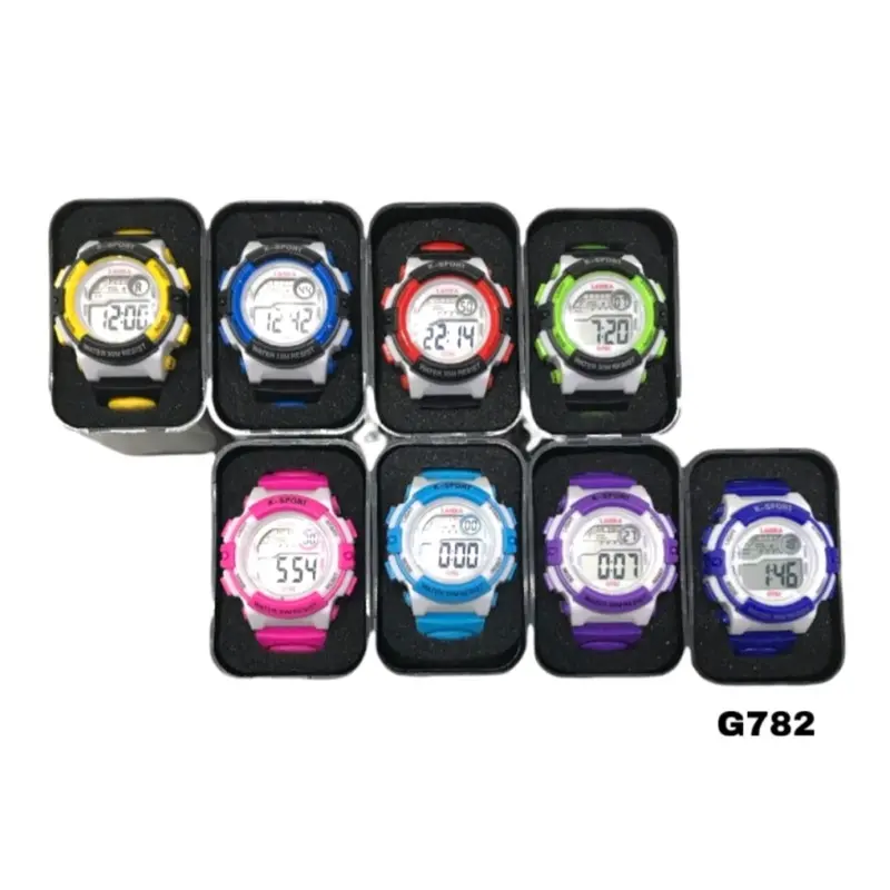 jam tangan digital tahan air ukuran kecil diamter 3.5 cm Digital Tahan air Anak Laki 7