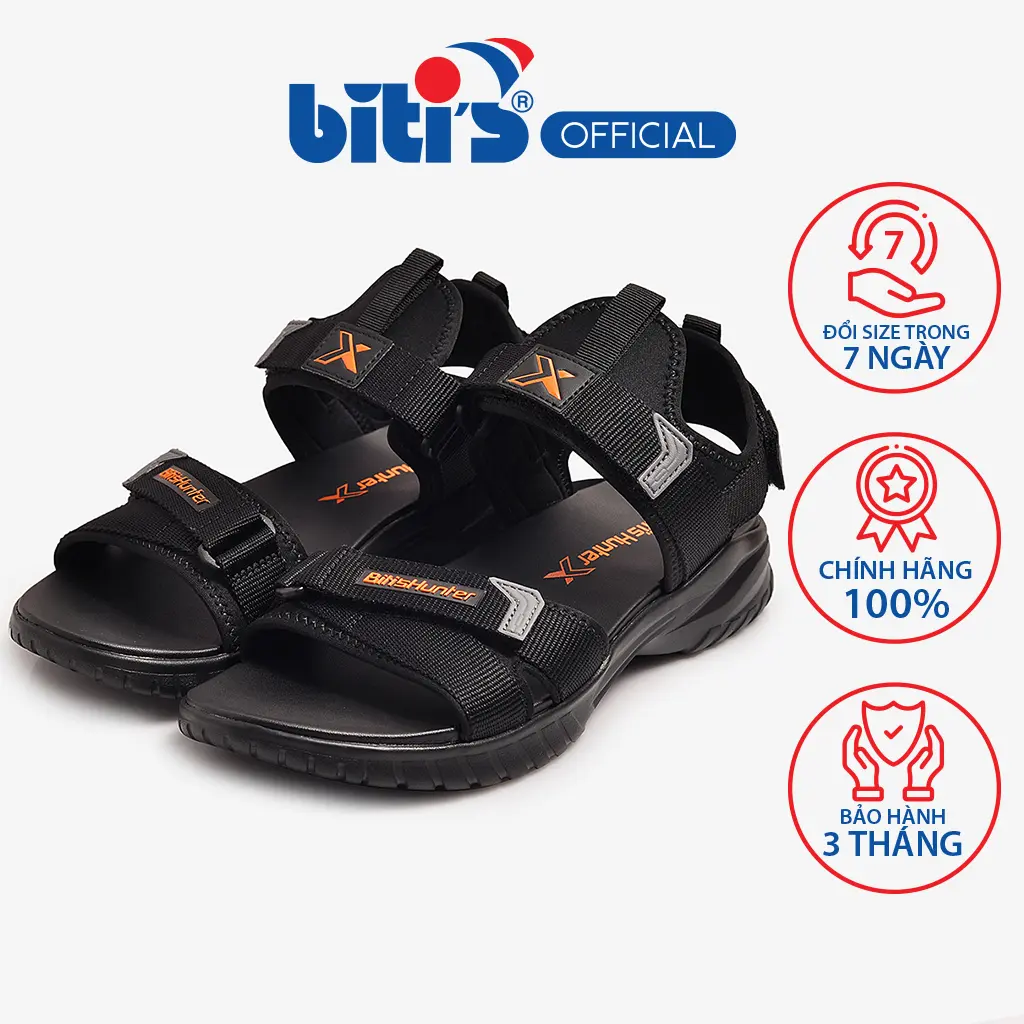 Sandal Nam Biti's Hunter HEM000900DEN (ĐEN)