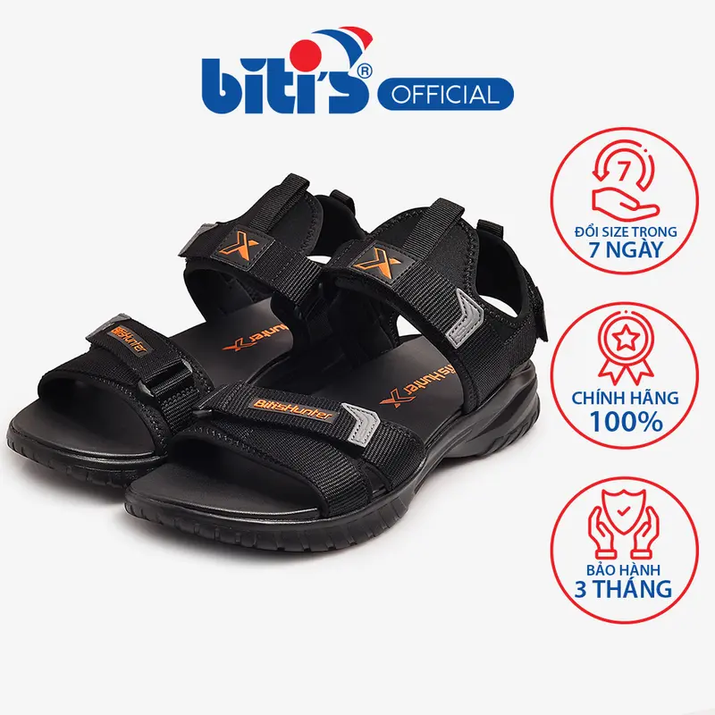 Sandal Nam Biti's Hunter HEM000900DEN (ĐEN) 0