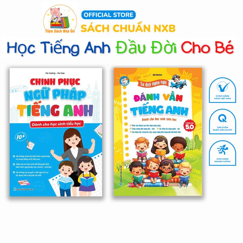 Sách - Combo 2 Quyển Chinh Phục Ngữ Pháp Tiếng Anh và Đánh Vần Tiếng Anh Dành…