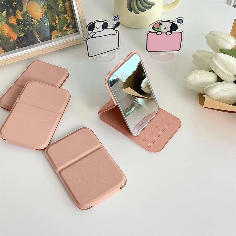 Portable Foldable Makeup Mirror, Adjustable Mini Mirror, Foldable Mirror for Dormitory & Office, Makeup Tools for Women & Girls, Beauty Mirror 2