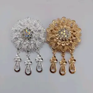 Bros kebaya jurai Bros kebaya mata Clips Putih Emas Elegan Perak dan paket 6pcs dan 12 pcs