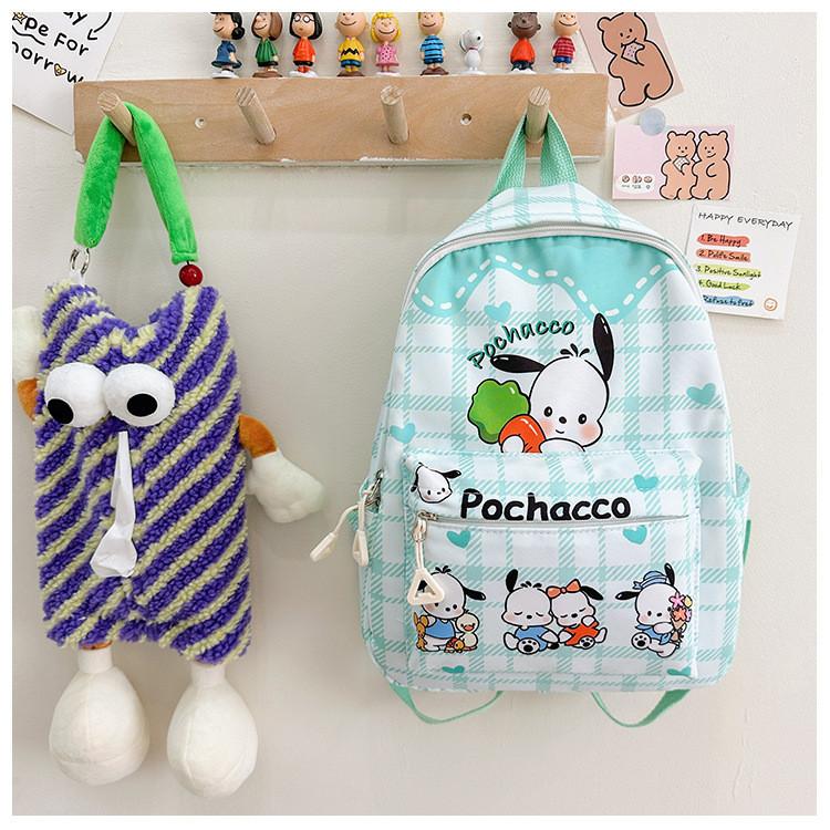 Product Introduction of B&B Girl Kids Bag Kuromi Cinnamoroll Melody Sanrio Backpack Beg Sekolah School Bag Kindergarten Beg Budak Murah Beg Tadika Taska Beg Kanak-Kanak Melody Bag Hello Kitty Bag Cinnamoroll Bag Women's Bag Cute Cartoon Backpack 23