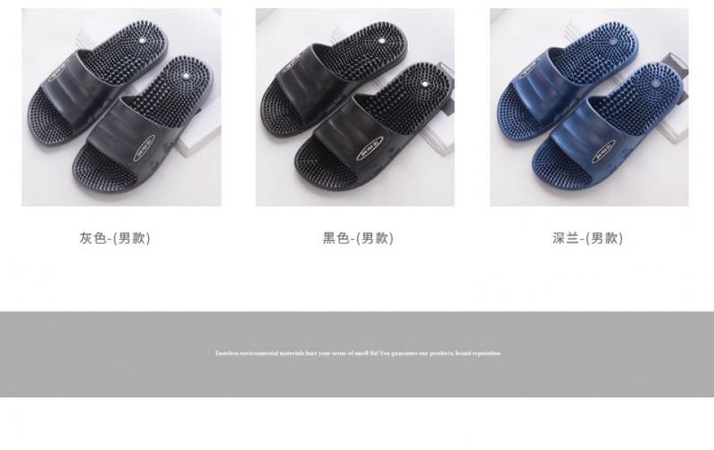 Product Introduction of 2025 Men's Foot Massage Slippers Foot Acupuncture Point Foot Massage Shoes Couple Bathroom Non-Slip Indoor Slippers Summer Hot 7