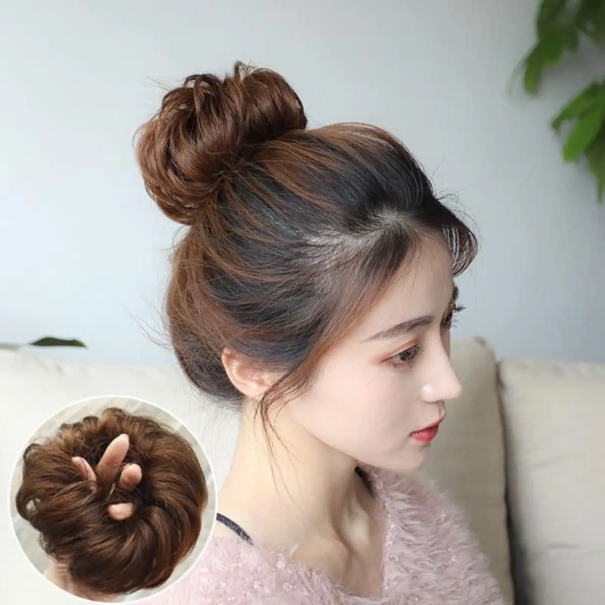 TÓC BÚI RỐI SOĂN, TÓC BÚI SOẮN, TÓC GIẢ BÚI